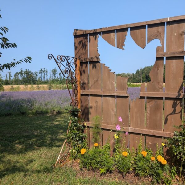 Photo Fence installation